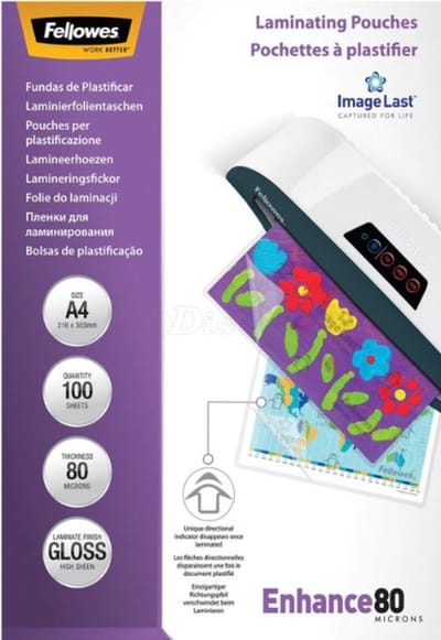 Fellowes - Imagelast - 10 stuks Lamineerhoezen