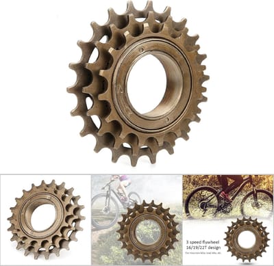Fiets Vliegwiel - Single Speed Tandwiel - Fiets Onderhoud - Meerdere Opties - 16 19 22 T - Metaal