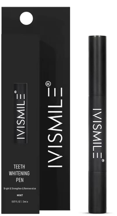 IVISMILE-Whitening Pen-Tandenblekers-Thuis Tanden Bleken- Witte Tanden- Zwart