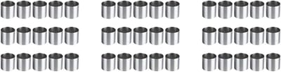 45 Stuks Rvs Mousse Ringen Ronde Biscuit Cutter Cakevorm Keuken Bakken Gebak Tool voor Taart, Fondant, Etc
