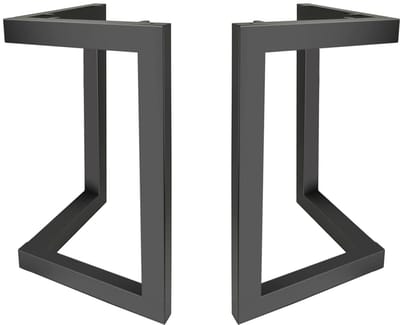 Tafelpoot Tafelpoot Industrieel 2 stuks DIY Frames Poten Voorzien van Complete Accessoires voor Meubilair voor Woonkamertafels, Werkblad Metalen