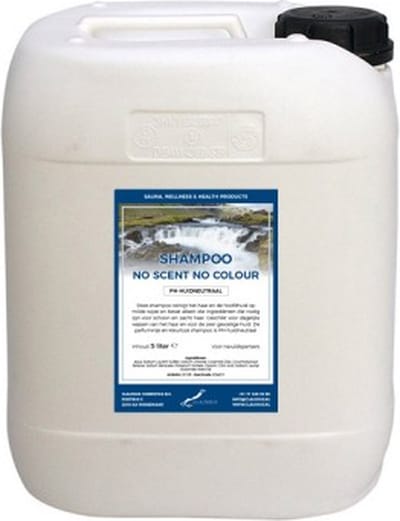 Shampoo No Scent No Colour - 10 Liter - Navulling - Haarverzorging