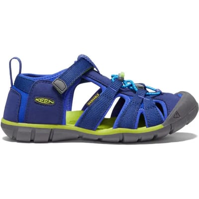 Keen Seacamp II Younger Kids Sandalen Blue Depths/Chartreuse | Blauw | Polyester | Maat 27/28 | K1022978