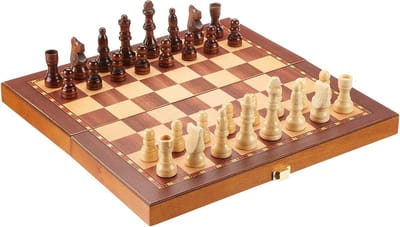 Schaakcassette magnetisch 29cm.sierrand