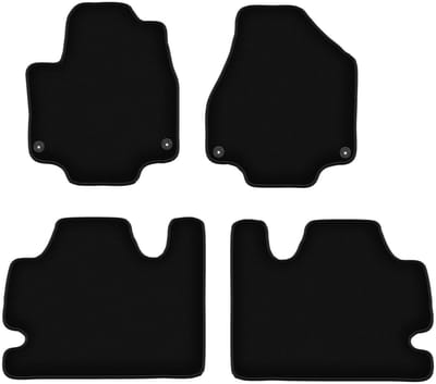 BASIC zwarte velours matten voor: Chrysler Pacifica II hybride (2017-)