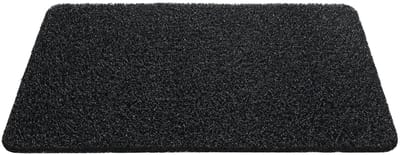 Hamat Mat Curly 80x60 cm - Deurmat - Zwart