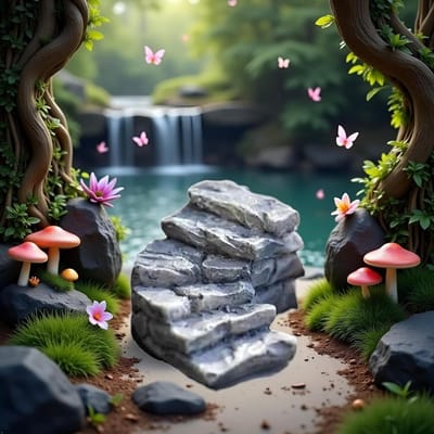 Miniatuur Stenen Trapjes - Fairy Garden Ornamenten - Micro Landschap Decoratie - Gedetailleerd Handwerk - 6.5cm