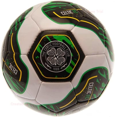Celtic FC voetbal met clublogo - tracer voetbal - maat 5