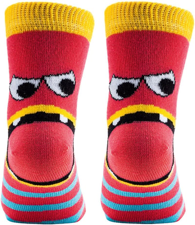 Socks4Fun 6 Paar - Heren Sokken - Hertmotief - Katoen - Groen