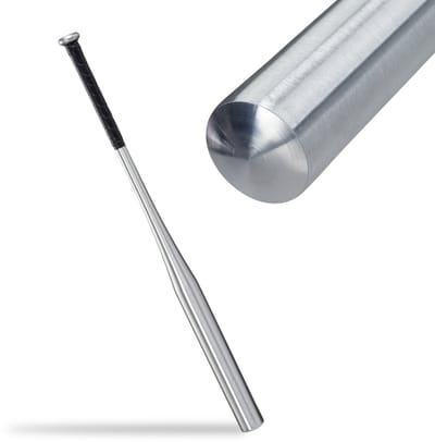 2x baseballknuppel aluminium - 34 inch - softbal knuppel - honkbalknuppel