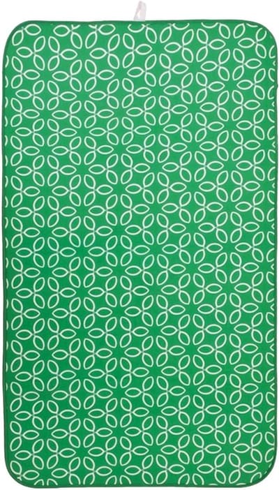 Draagbare strijkmat - Persmat opvouwbaar - Kreukvrij strijken - Hittebestendige bescherming - 70 x 120 cm - Grijs