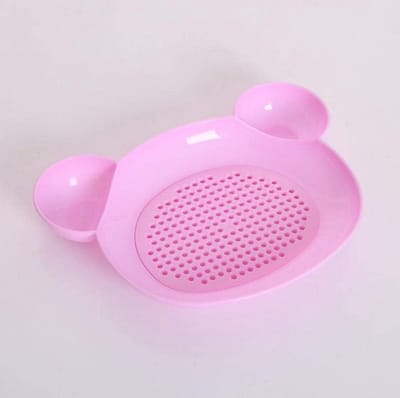 Huisdier Voerbak - Dubbele Kom - Huisdier Voeden - Antislip Ontwerp - 26 x 7.5 cm - Roze