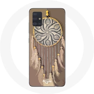 Samsung Galaxy A51 Bruin Dream Catcher Hoesje Dream Catcher bruin
