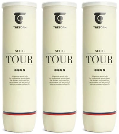 Tretorn Serie Plus Tour Tennisballen 3-pack