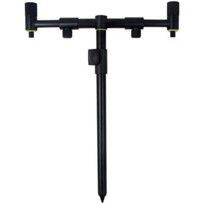 Uitschuifbare bankstick voor karpervissen, verstelbare aluminium bankstickstoksteun voor beetverklikker 15.5-23cm adjustable