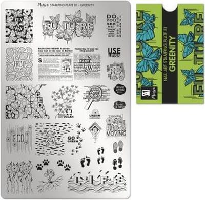 Moyra Nail art Stamping Plate 81