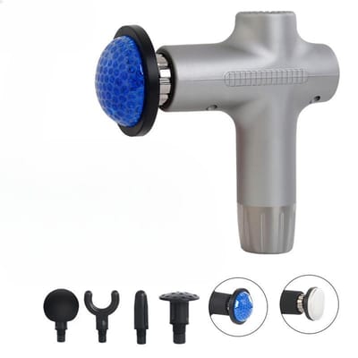 Mini Fascia Gun Spierontspanning Massager Yoga Fitness Spier Membraan Instrument LCD Draadloos Elektrisch Fascia Pistool User manual in Chinese