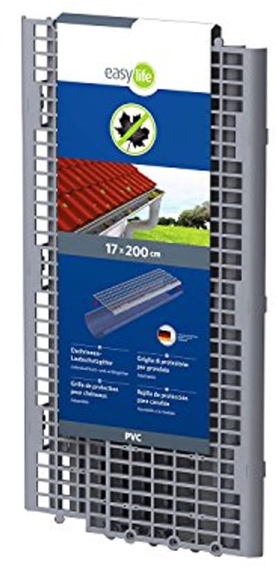 Dakgootbescherming PVC, UV-bestendig, gemakkelijke montage, bladeren en takkenbescherming