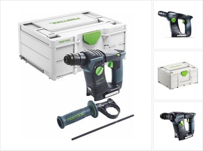Festool BHC 18-Basic 18V Li-Ion accu SDS-Plus boorhamer body in systainer - 1,8J