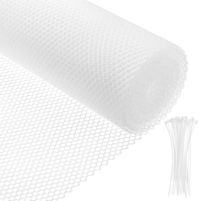 Dailygoods- Hekwerk Kunststof 8 m - Tuinomheining - Dierenbarrière - Pluimvee - Tuinieren - 1,7 mm dik - Tuinhek
