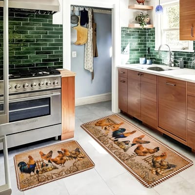 1PC EAT Good LAUGH OFTEN Keukenvloerkleed Antislip Deurmatten Pop design Badkamervloerkleed Badmat Tapijt voor Thuis Wastafel Wasmachine Decor 400MMx600MM gray