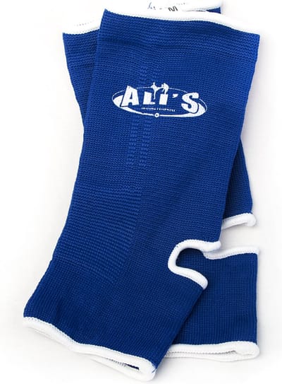 Ali's Fightgear - Enkelkous vechtsport - Blauw - Maat S - Enkelbrace - Enkelbeschermers - Enkelbeschermer vechtsport