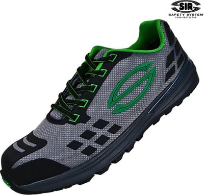 SIR SAFETY K3-PLUS Veiligheidsschoenen S3 HEREN Werkschoen Grijs - Fiberglas Neus en Composiet Tussenzool - Antislip SR - Antistatisch