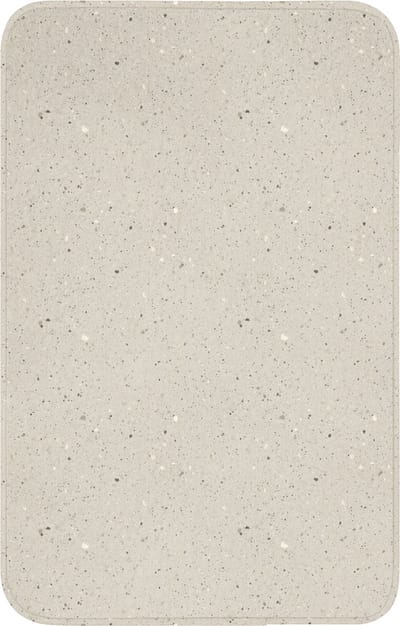 WC mat 50x80 cm - Antislip - Lichtbeige - Terrazzo - Grijs - Toiletmat - Vloermat - Douchemat - Toilet tapijt - Toiletmatten