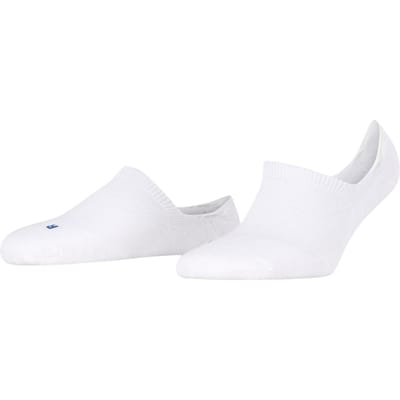 FALKE Cool Kick onzichtbar eenkleurig functioneel materiaal footies dames wit - maat 39-41
