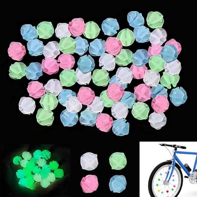 Kleurrijke Fiets Spaken Kralen - 108 Stuks Decoratieve Beads voor Fietsen, Duurzaam en Creatief Gebruik