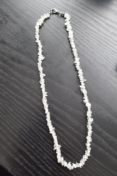Aquamarijn splitketting