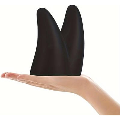 Deux cornes de diable accrocheuses avec décorations de toit adaptées aux tricycles et aux véhicules à quatre roues pour améliorer le style de votre véhicule black black