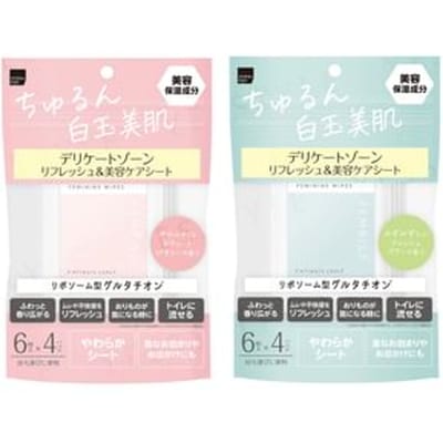 matsukiyo - Femrisa Feminine Wipes Sweet Peony - 24 pcs
