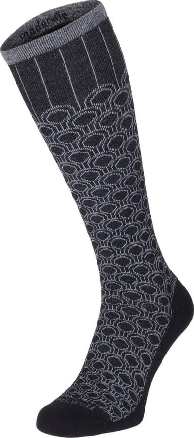Sockwell - Deco Dot Dames Compressiekousen Klasse 1 Black - Maat 35-38