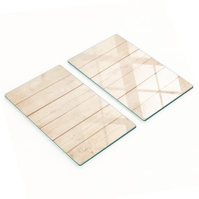 Multifunctionele decoratieve snijplanken voor de keuken, gemaakt van gehard hout, 2x30x52 cm