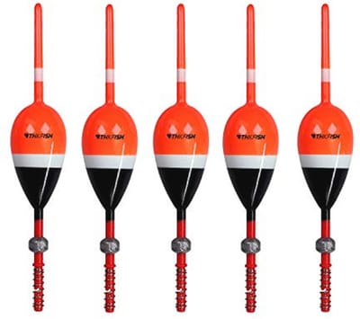 Vissersvlotten van Balsa Hout - 5 Stuks - Voor Crappie, Panfish, Walleye en Meer