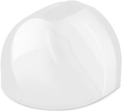 Solidchoice- Deurstopper Transparant - Set van 6 - Halfrond - Veilig en niet-giftig - Voor gladde vloeren - Bescherming tegen stoten - Deurstoppers