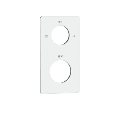 DutchLine Inbouwdeel Chroom GRIP 2-weg