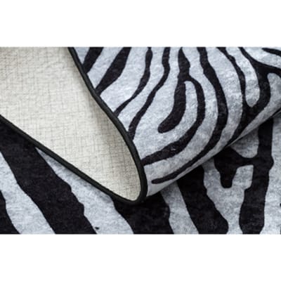 Kleden Rugsx MIRO 51331.803 tapijt wasbaar Zebra antislip - 160x220 cm
