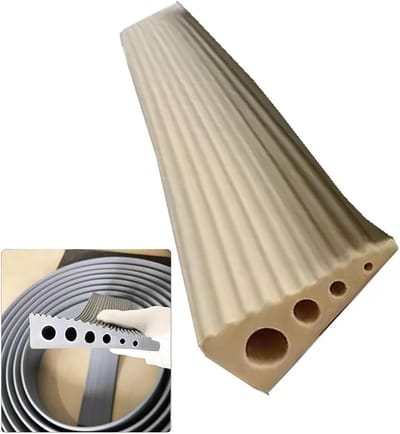Drempelhulp - Huisdier helling - Toegankelijkheid verbeteren - Antislip rubber - 100cm breed - Beige