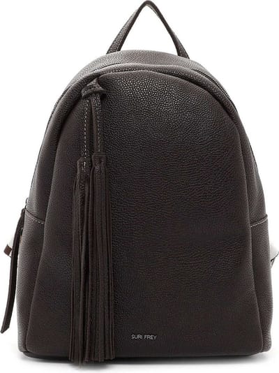 SURI FREY Vrije tijd rugzak Rugzak met laptopvak Kiky City Backpack Brown Donkerbruin