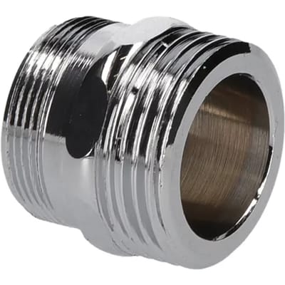Sanivesk Draad Recht Overgang Voor Kranen M24mx3/4"m Chroom
