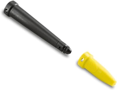Stoomreiniger Mondstuk - Verlengstuk Kit - Diepe Reiniging - Uitgebreid Bereik - 10.7 cm - Geel/Rood