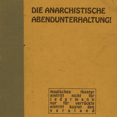 Die Anarchistische Abendunterhaltung - Die Anarchistische Abendunterhaltung! (CD)