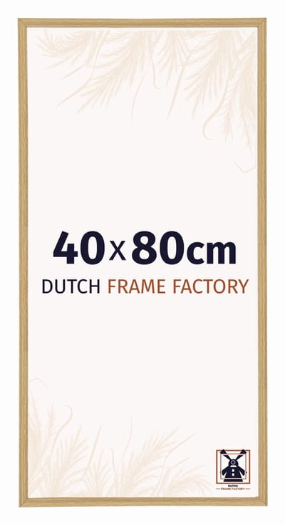 Fotolijst 40x80 cm - Kunststof - Beuken Licht - Angers