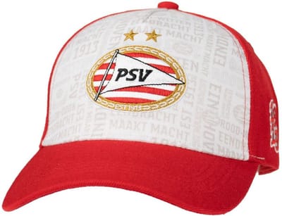 PSV Cap All Over Rood Wit SR