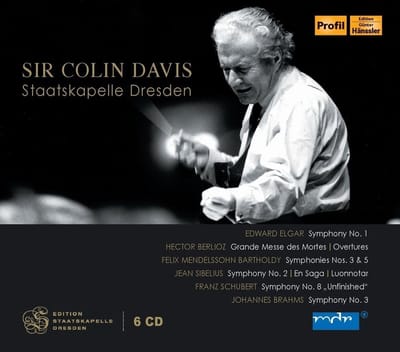 Staatskapelle Dresden, Sir Colin Davis - Elgar: Symphony No 1 | Berlioz: Grandede Messe Des Montes (6 CD)