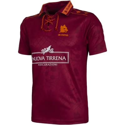 COPA - AS Roma 1994 - 95 Retro Football Shirt - Heren - XS