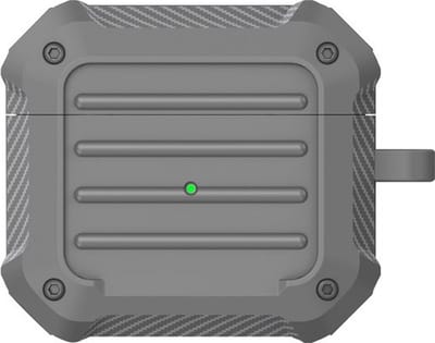 By Qubix - AirPods 3 hoesje - hardcase - Shell series - Grijs
