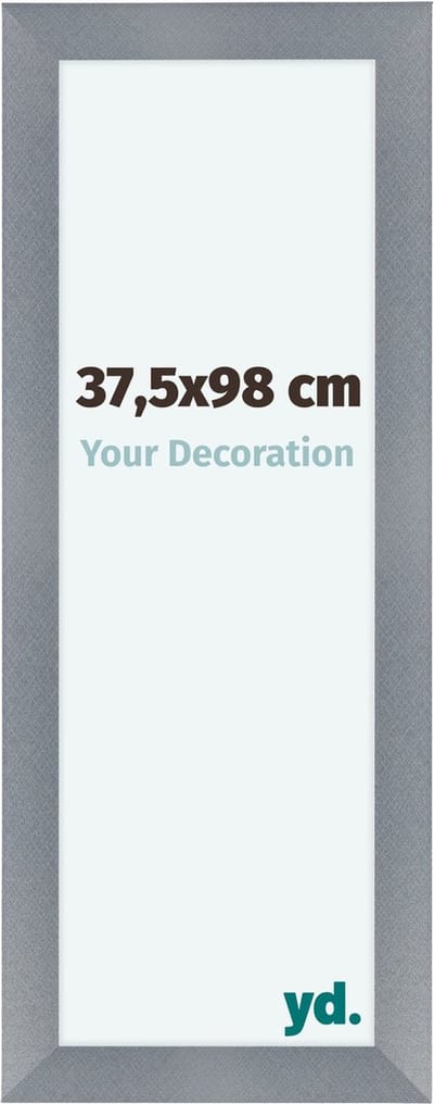 Your Decoration - Fotolijst 37,5x98 cm - MDF - Aluminium Geborsteld - Como
